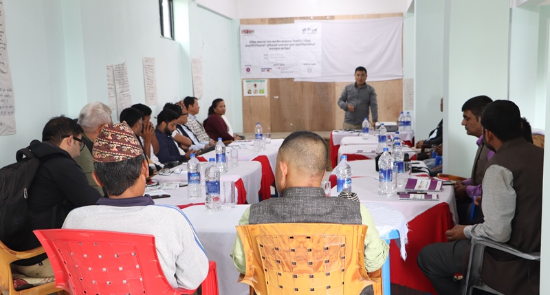 लैंगिक समानतालाई समुदायस्तरमा पु¥याउन महत्वपूर्ण भूमिका निर्वाह गर्नेछौँ :  सरोकारवाला