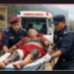 ओखलढुंगाको दियालेमा करेन्ट लागेर एक वृद्ध महिला गम्भीर घाइते